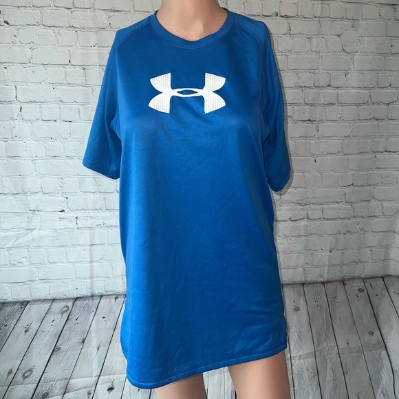 Under Armour Other - Under Armour Regular Blue & White Shirt size S